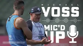 Michael Voss Mic'd Up during Training | Fox Footy Originals