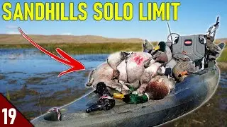 EPIC Sandhills Kayak Hunt (Solo LIMIT!) | Duck Hunting 2021