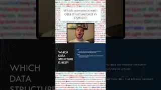 Learn about all of these data structures in my newest video! #coding #programming #python #code
