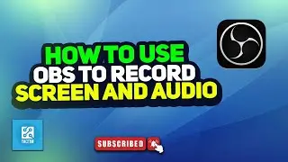 How to use obs to record screen and audio 2024