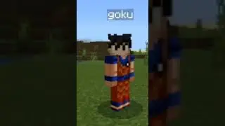 ser guapo es lo que llevo en la sangre minecraft#dragonballz #goku #minecraft #fypシ
