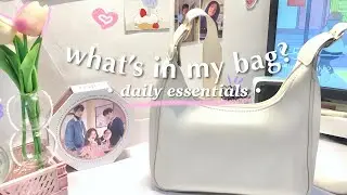 what’s in my bag? 🥑 daily essentials 2022