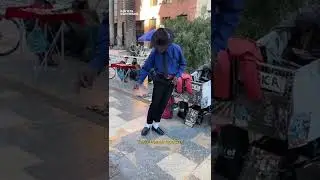 Черный Майкл Джексон на улицах Колумбии
