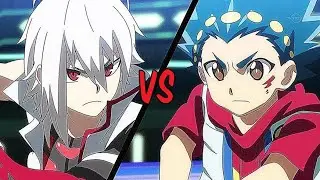 Valt vs Shu! Beyblade burst rap battle!