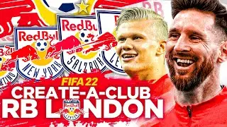 FIFA 22 Red Bull London Career Mode Trailer