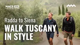Walking Tuscany in Style - Radda to Siena | Wine Tour, Vineyards, Medieval Cities & More