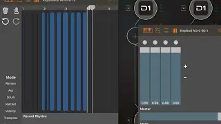 RhythmBud and StepBud AUv3 Midi Fx - Tutorial: an introduction on how to record
