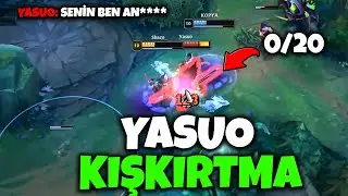 YASUO KIŞKIRTMAAA TAM 20 KEZ KESTİK ÇILDIRDI 🤡