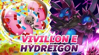 VGC: Vivillon botando para mimir e Hydreigon explodindo tudo 🎮 Pokémon Scarlet e Violet