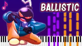 FNF Ballistic | Friday Night Funkin' Piano Tutorial