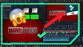 👌Como hacer titulo de MARVEL en FILMORA 9 