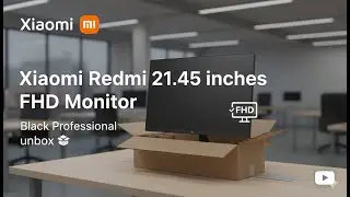 চায়ের দোকানে আনবক্স।  Xiaomi Redmi 21.45 inches FHD Black Professional Monitor from Daraz by Foysal