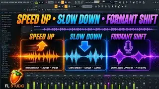 How To Speed Up, Slow Down & Formant Shift Audio in FL Studio