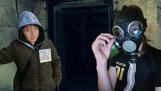 заброшенный дом с сараем.®