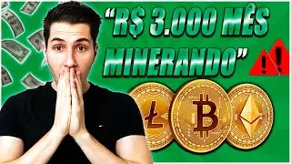 🤑 MINERAÇÃO BITCOIN: Como ganhar R$ 3.000 por mês? Quanto investir? Nicehash