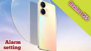 How To Set Alarm Realme C55,Realme C55  Mein Alarm Set Kaise Karen, Alarm Setting