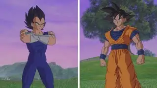 End of Z Goku vs Vegeta - Dragon ball sparking zero