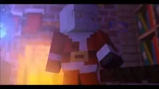 Как дед Мороз Новый Год встречал: Minecraft animations #16