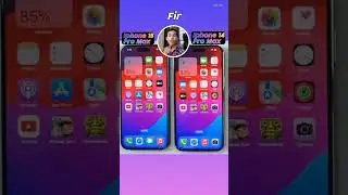 EPIC! iphone 14 Pro Max vs iPhone Pro Max Battery Drain Test🔋⚡ #shorts #tech #iphone14 #iphone15