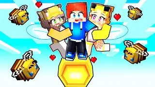 ЗАПЕРТ НА ОДНОМ ПЧЕЛИНОМ БЛОКЕ!