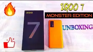 IQOO 7 Monster Orange Edition 😈🔥 Unboxing | Amazon Retail Unit Prime Day sale |
