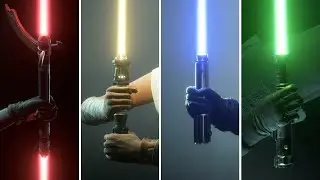 All 13 Lightsabers in Star Wars Battlefront 2