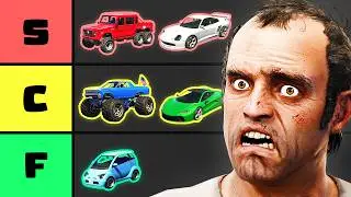 I Ranked Every GTA 5 Car