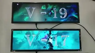 Signage Displays，bar type lcd displays，Bar LCD Display，Bar LCD Display and Stretched Monitor Display