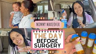 Day Before My Mommy Makeover Surgery I Picked Up My Mom From The Airport I Filled My Prescriptions
