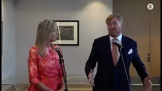 Willem-Alexander of the Netherlands speaks gibberish