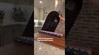 Say Goodbye to Unruly Rolls of Wrapping Paper