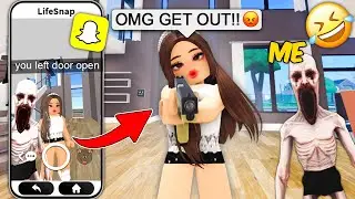 SCP TROLL IN ROBLOX SNAPCHAT!🤣💀