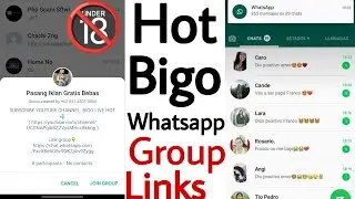 Best Bigo Live Unlimited WhatsApp Group Links In 2022 | Unlimited Whatsapp Group Link For Bigo Live