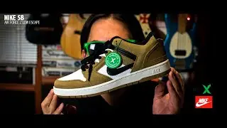 Nike SB Air Force 2 Low Escape / Tenis. UNBOXING.