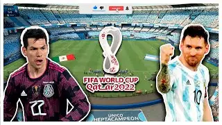 Argentina vs Mexico ▌Simulacion Fifa 22 ▌Fecha 26/11 ⚽️