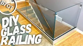 DIY GLASS RAILING