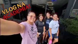 VLOG NA ACADEMIA / TREINANDO!!!
