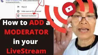 How To ADD MODERATOR in your Live Stream (Paano mag ADD ng MODERATOR sa iyong LS) - Zoya Shares This