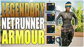 CYBERPUNK 2077 - Full Set Of FREE LEGENDARY NETRUNNER Armour/Clothing Locations