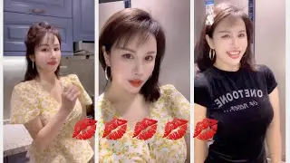 快手厚嘴唇的美女。爱扭腰爱跳舞,无比性感。