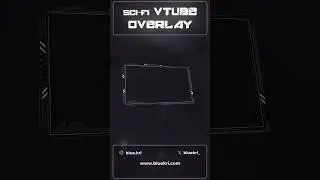 Futuristic VTube Stream Overlay Pack | Animated Designs Starting at $39