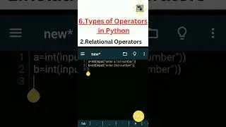 Relational Operator in Python part2