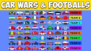 Car Wars - Bombs & Footballs - April Watch Time Cup 2024 - 64 Countries