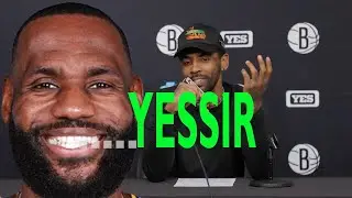 Kyrie Irving "its HARD to be LEBRON JAMES"