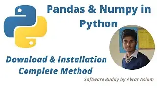 Install Pandas & Numpy in Python on Windows
