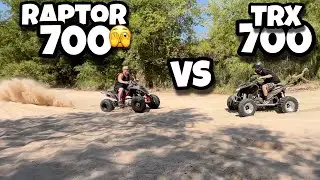 Raptor 700 VS TRX 700 | Yamaha Raptor VS Honda TRX 700
