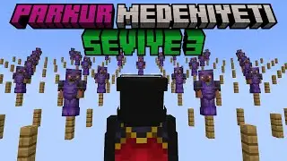 Minecraft ama PARKUR PROSU Oldum... 