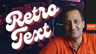 Design a Cool Retro Text in Canva