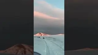 ;) out snow riding in the suburban!!! Sunset in Nevada