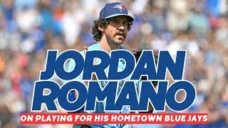 Jordan Romano On Playing For His Hometown Toronto Blue Jays #bluejays #bluejaysnews #torontobluejays
